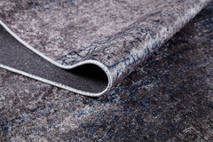 Modern Digital Area Rug – Stylish Mink Carpet With Non Slip, Antibacterial Features