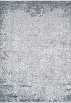 Modern Area Rug – Grey Digital Print Carpet | Non Slip, Antibacterial, Washable