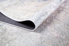 Purple Modern Area Rug – Digital Print Carpet, Non Slip & Washable Floor Mat