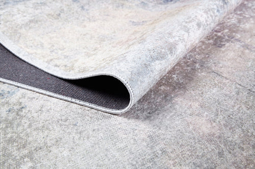 Purple Modern Area Rug – Digital Print Carpet, Non Slip & Washable Floor Mat