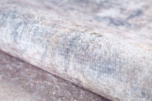 Purple Modern Area Rug – Digital Print Carpet, Non Slip & Washable Floor Mat