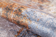 Modern Grey Area Rug – Digital Print Carpet | Non Slip Antibacterial Floor Covering