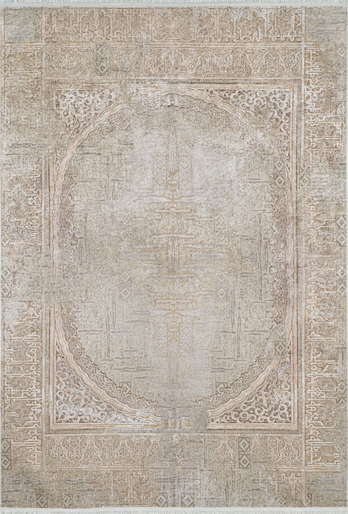 Torbat Gold Classic Digital Print Area Rug
