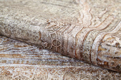 Torbat Gold Classic Digital Print Area Rug