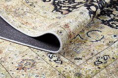 Digital Print Area Rug - Green Classic Non Slip Antibacterial Carpet for Living Room