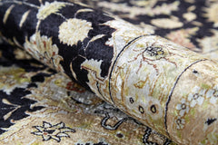 Digital Print Area Rug - Green Classic Non Slip Antibacterial Carpet for Living Room