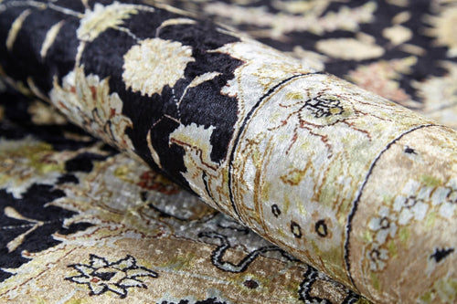 Digital Print Area Rug - Green Classic Non Slip Antibacterial Carpet for Living Room