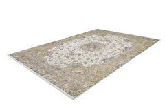 Jalandhar Cream Classic Digital Print Area Rug