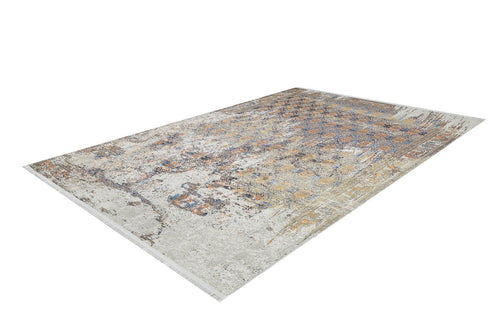 Vintage Area Rug – Beige Digital Print Carpet | Antibacterial, Non Slip, Washable