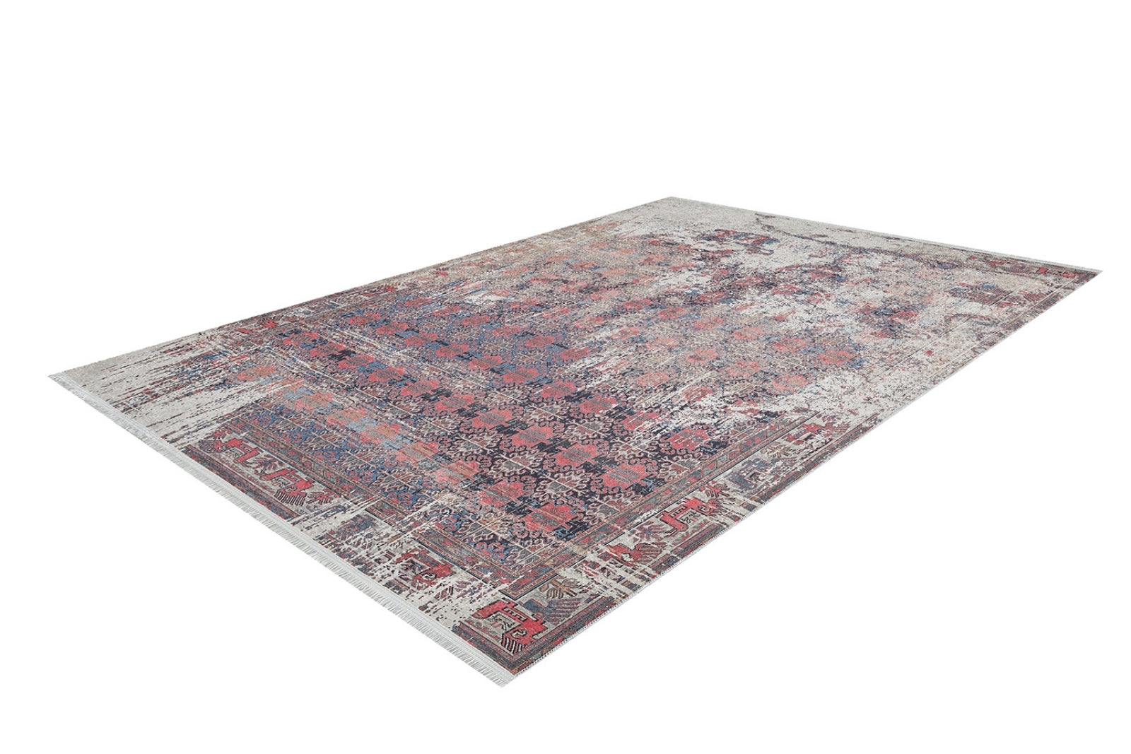Vintage Area Rug - Stylish Digital Print Mink Carpet | Non Slip, Antibacterial