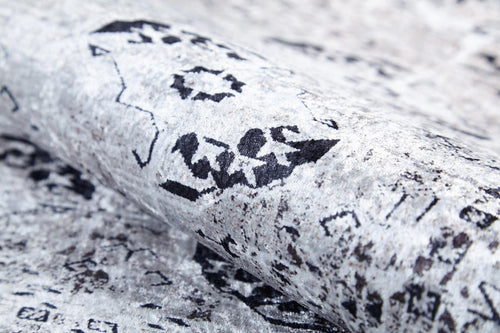 Modern Digital Area Rug - Beige Non Slip Washable Carpet for Living Room