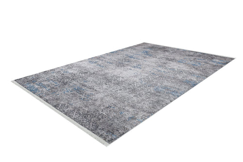 Blue Classic Area Rug - Digital Print Non Slip Carpet for Living Room