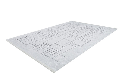 Modern Area Rug – Grey Digital Print Carpet | Antibacterial, Non Slip, Dust Free