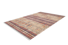 Yellow Geometric Rug - Coimbatore Digital Print Area Rug With Non Slip Feature