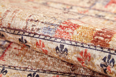 Yellow Geometric Rug - Coimbatore Digital Print Area Rug With Non Slip Feature