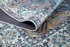 Classic Blue Area Rug – Digital Print Rug | Non Slip, Antibacterial Carpet