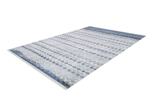 Gutierrez Grey Geometric Digital Print Area Rug