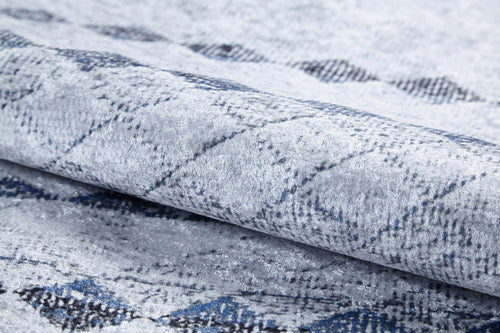 Gutierrez Grey Geometric Digital Print Area Rug