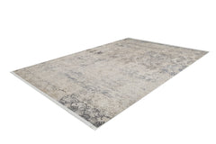 Beige Area Rug – Digital Print Classic Non Slip Carpet for Living Room Use