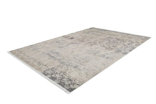 Beige Area Rug – Digital Print Classic Non Slip Carpet for Living Room Use