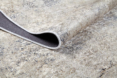 Beige Area Rug – Digital Print Classic Non Slip Carpet for Living Room Use