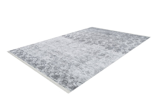 Brzeziny Grey Classic Digital Print Area Rug
