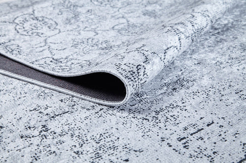 Brzeziny Grey Classic Digital Print Area Rug