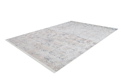 Classic Beige Area Rug – Digital Print Non Slip Washable Carpet for Living Room