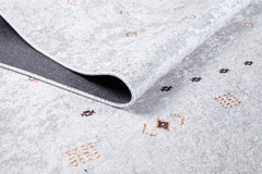 Modern Area Rug – Beige Digital Print Non Slip Carpet for Living Room Use