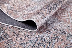 Modern Digital Area Rug – Beige Non Slip Antibacterial Carpet for Living Room