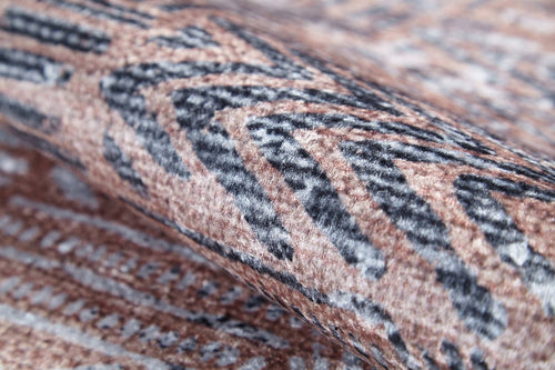 Modern Digital Area Rug – Beige Non Slip Antibacterial Carpet for Living Room