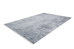 Modern Area Rug – Grey Digital Print Carpet | Non Slip, Antibacterial Floor Covering