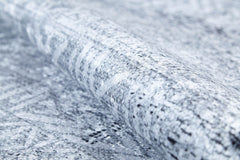 Modern Area Rug – Grey Digital Print Carpet | Non Slip, Antibacterial Floor Covering