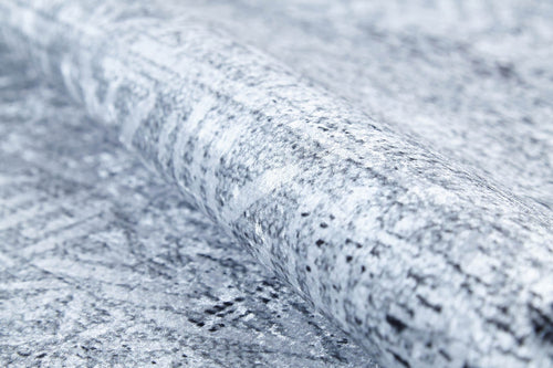 Modern Area Rug – Grey Digital Print Carpet | Non Slip, Antibacterial Floor Covering