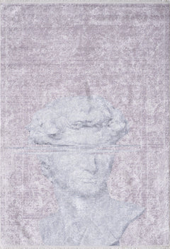 Cream Area Rug – Digital Print Rug | Antibacterial, Non Slip, Washable Floor Carpet