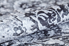 Bystrzyca Grey Design Digital Print Area Rug