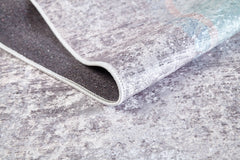 Kids Purple Rug – Digital Print Figured Carpet | Non Slip, Antibacterial, Allergy Friendly