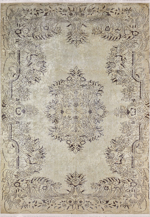 Beige Area Rug - Classic Digital Print Non Slip Antibacterial Carpet