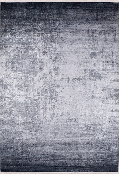 Modern Digital Print Rug - Grey Area Rug with Non Slip, Antibacterial Features