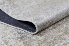 Modern Area Rug – Beige Digital Print Rug with Non Slip, Antibacterial Features