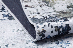 ivanovo Grey Modern Digital Print Area Rug