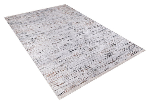 Modern Area Rug - Grey Digital Print Carpet | Non Slip Washable Floor Covering