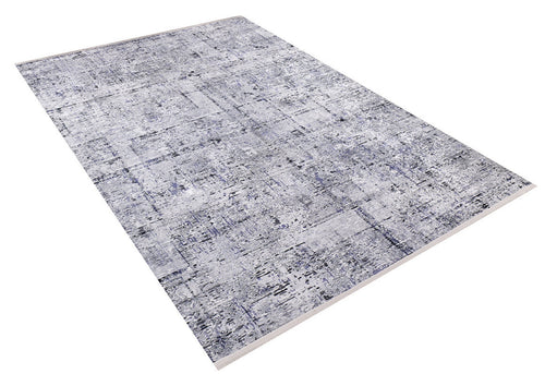 Modern Area Rug – Blue Digital Print Carpet | Antibacterial, Non Slip & Washable