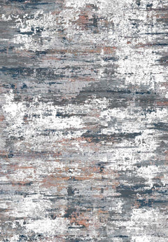 Modern Area Rug - Grey Digital Print Rug | Non Slip, Antibacterial & Washable Carpet