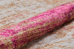 Modern Digital Area Rug – Pink Printed Carpet | Antibacterial, Non Slip, Washable