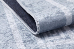 Dimitrovgrad Grey Frame Digital Print Area Rug