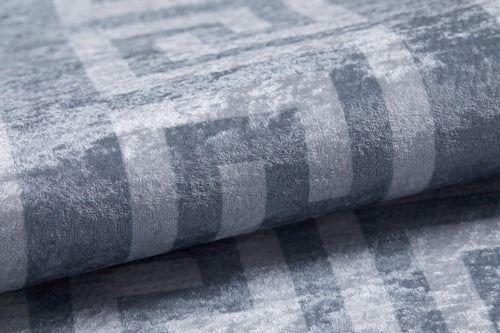 Dimitrovgrad Grey Frame Digital Print Area Rug