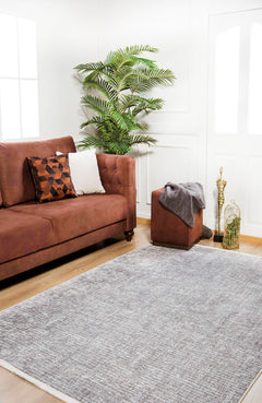 Kanas Beige Modern Digital Print Area Rug