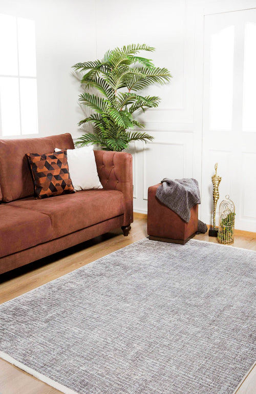 Kanas Beige Modern Digital Print Area Rug