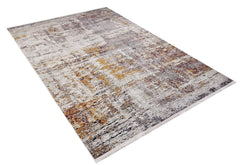 Modern Digital Area Rug – Beige Non Slip Washable Carpet for Living Room